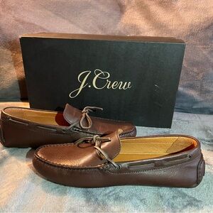 J. Crew Kenton Leather Driving Moccasin